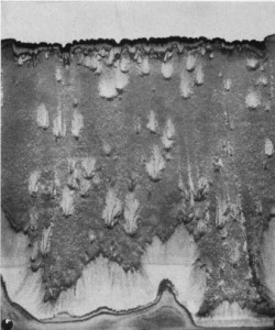 Plate XV Silver Nitrate / Iron Sulphate / Lead Nitrate, 22 November 1926, Sun-Saturn Conjunction, 23.00 hours